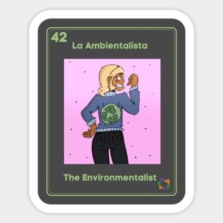 La Ambientalista Sticker